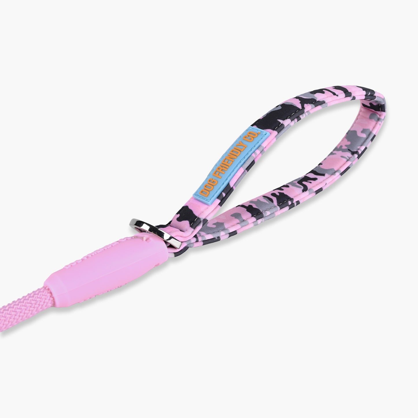 Rope Dog Leash - Pink Camo
