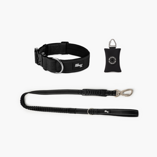 Collar Walk Set - Black