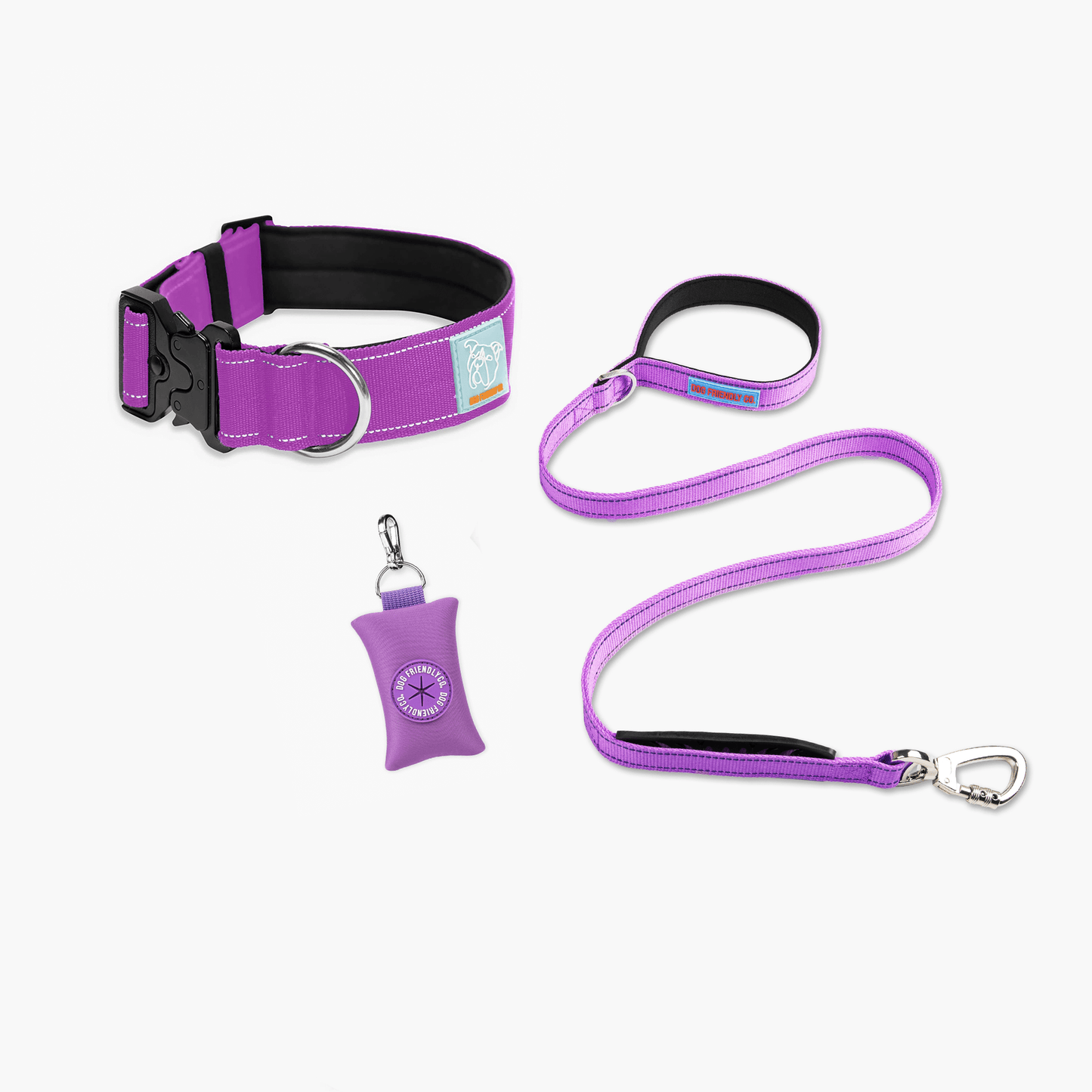 Collar Walk Set - Purple