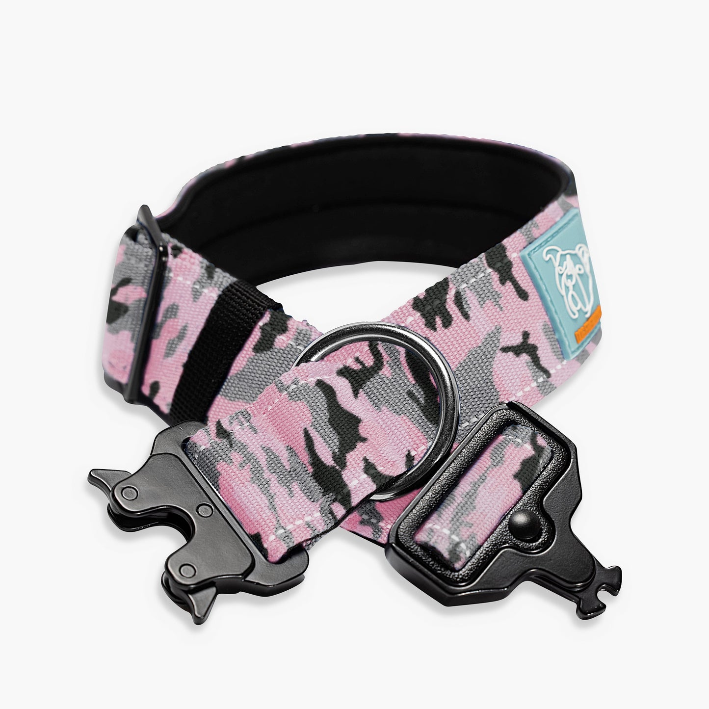 Collar Walk Set - Pink Camo