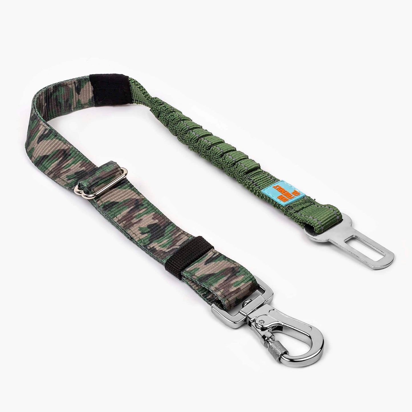 Dog Seat Belt - Green Camo